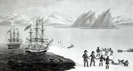 First Communication with the Natives of Prince Regents Bay, 1818